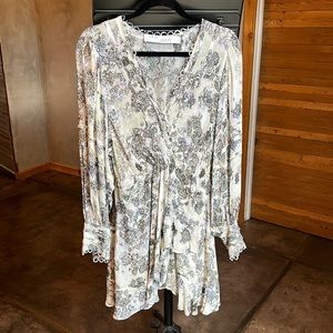 IRO Patchak Pattern Chiffon dress, size 34